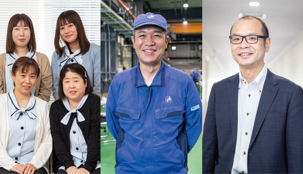 営業から設計、機械加工、組立まで一貫体制を持つ東京精密器具製作所では、多様な人材が力を発揮できるさまざまな活躍フィールドが広がっています